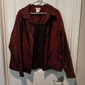 Red wear relaxenjoydream red jacket